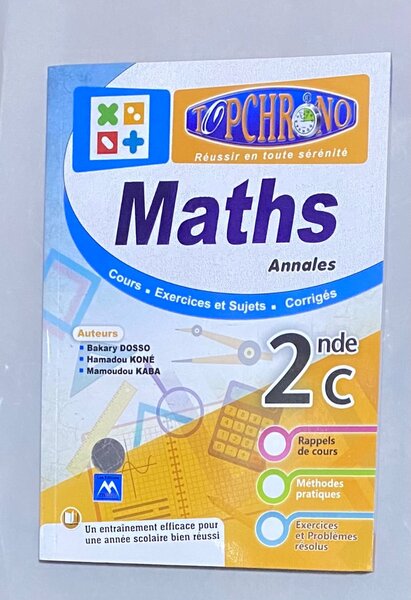 Annales Maths 2nde C