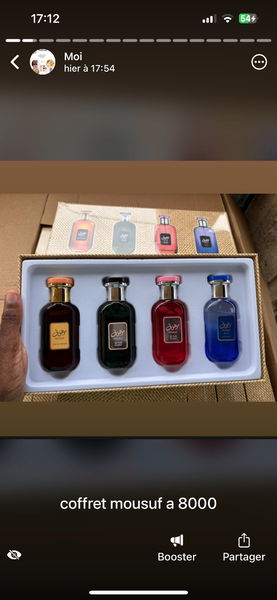Coffret Parfum Mousuf 25ml