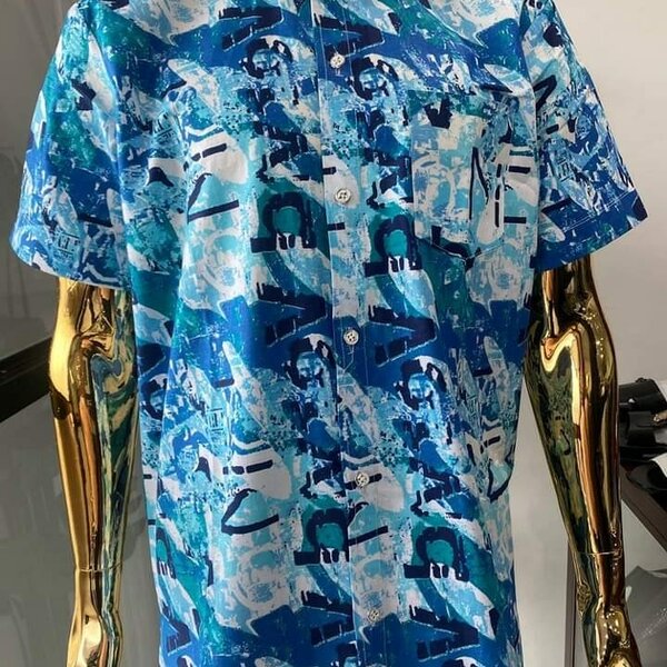 Woodin african print shirt