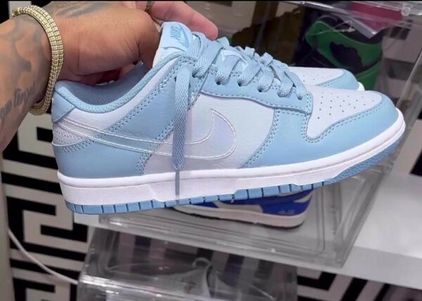 Nike sb blue and white