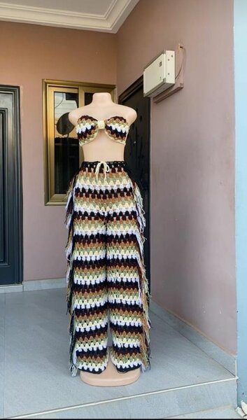 Tenue crochet élégante