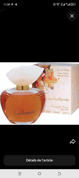 Eau de Toilette Cachotterie