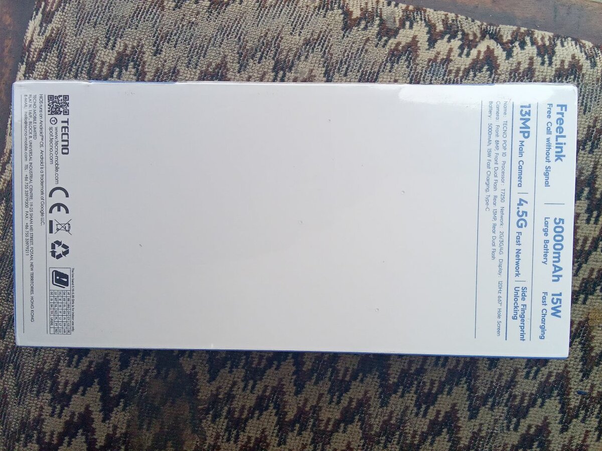 TECNO POP 10 Smartphone 64GB