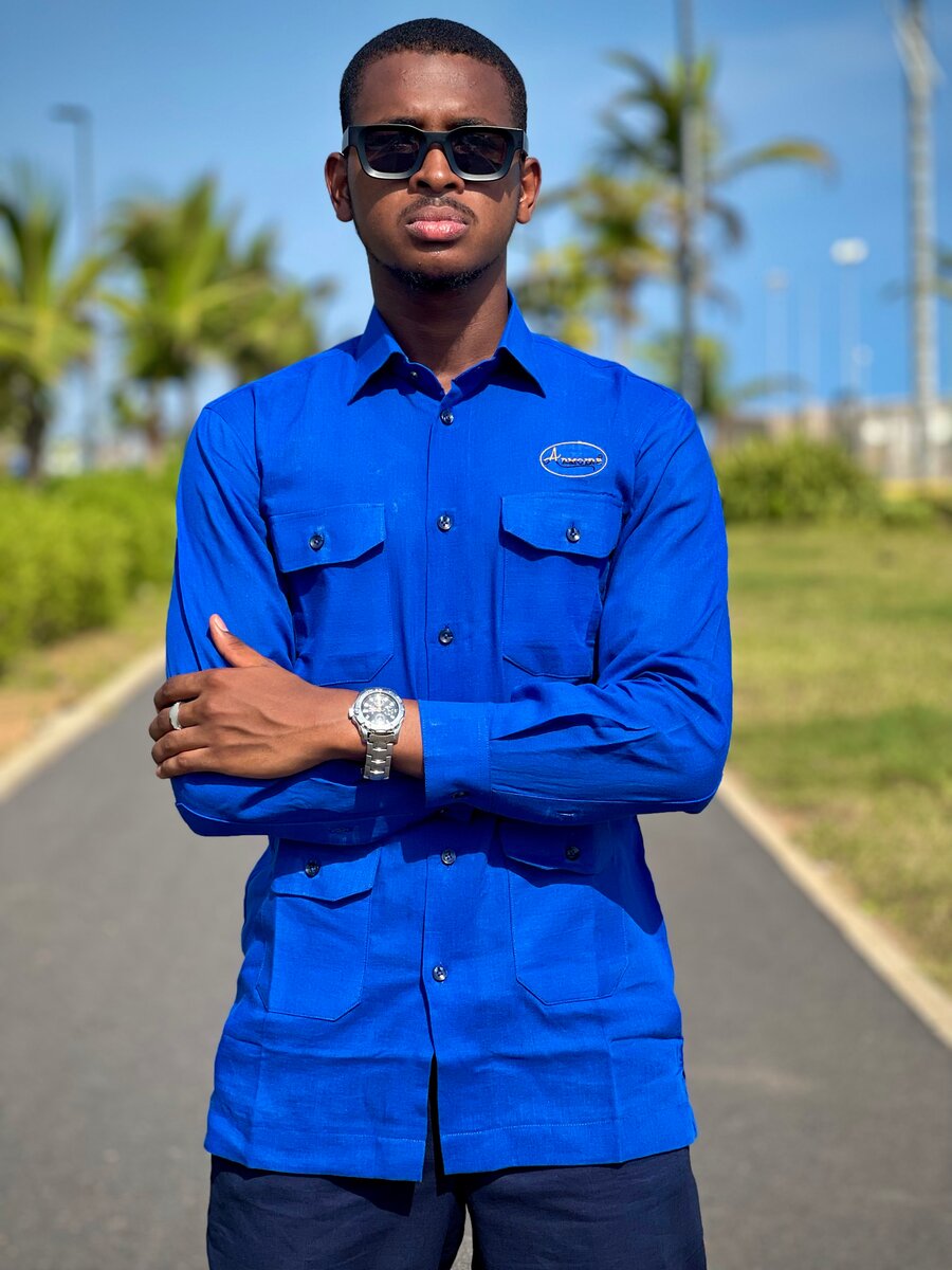 Chemise homme multipoches tendance