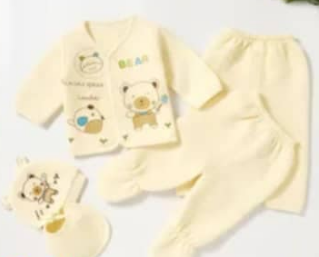 baby suit yellow