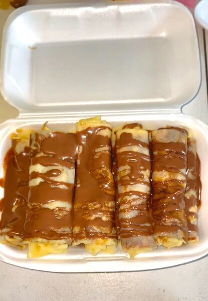 10 crêpes au nutella