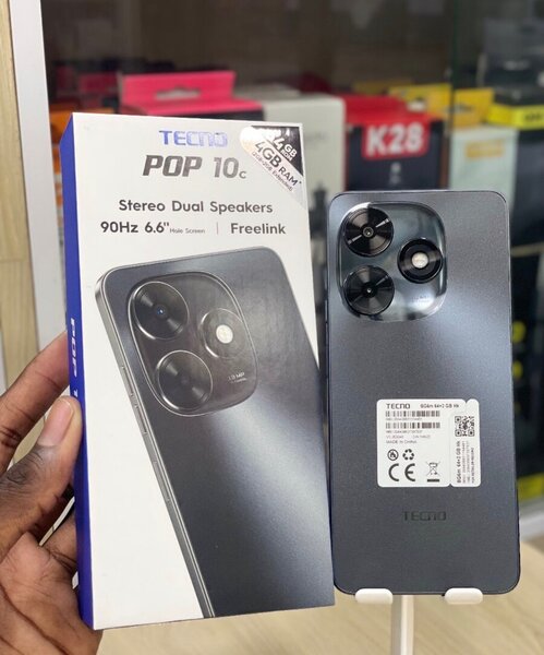 Smartphone TECNO POP 10C 90Hz