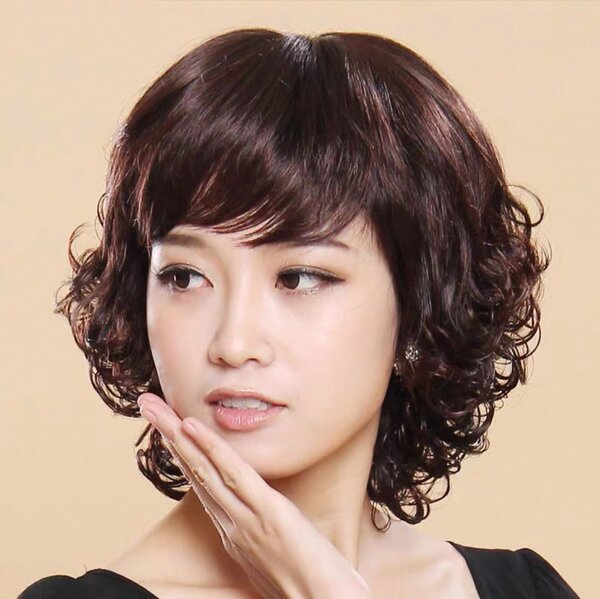 Женский парик, короткий