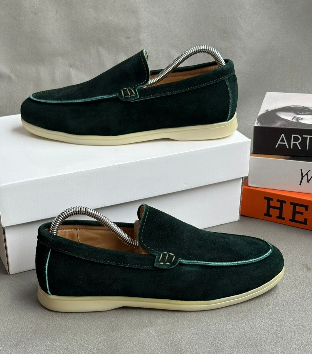 Mocassins en daim élégants