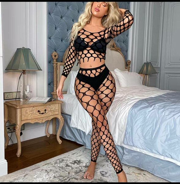 Ensemble lingerie en maille