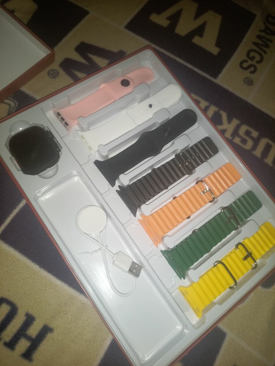 7 Straps Smart watch