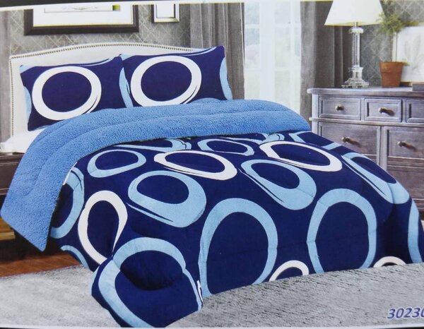 Bedroom set: quilted bedspread + pillowcases 2pcs+2pcs