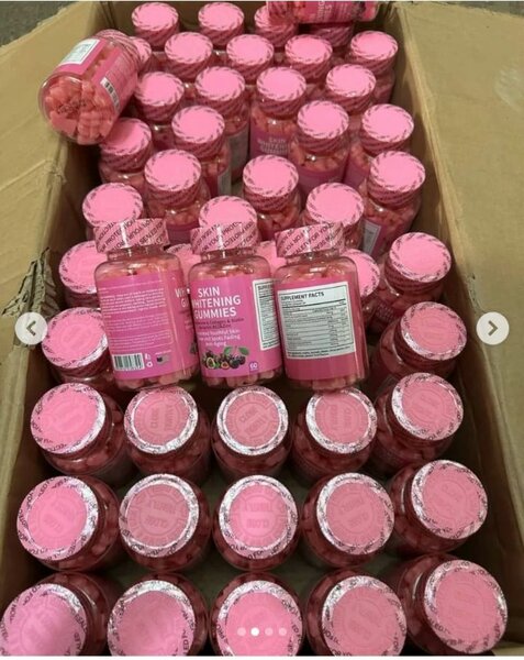 Gummies éclaircissants peau