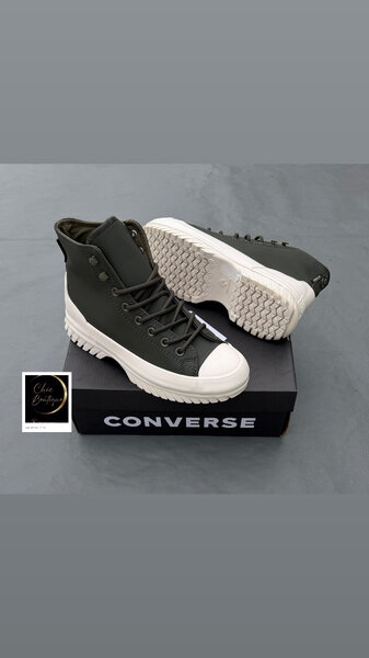Bottes montantes Converse noires