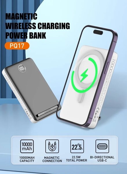 LDNIO PQ18 Original Universal Magnetic Charging 15W 2000mah