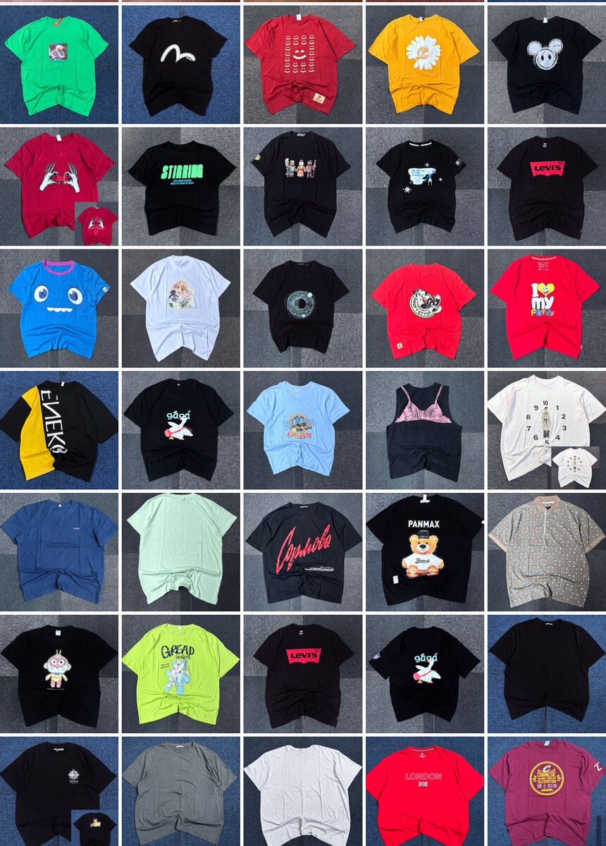 Brand new & thrift shirts available