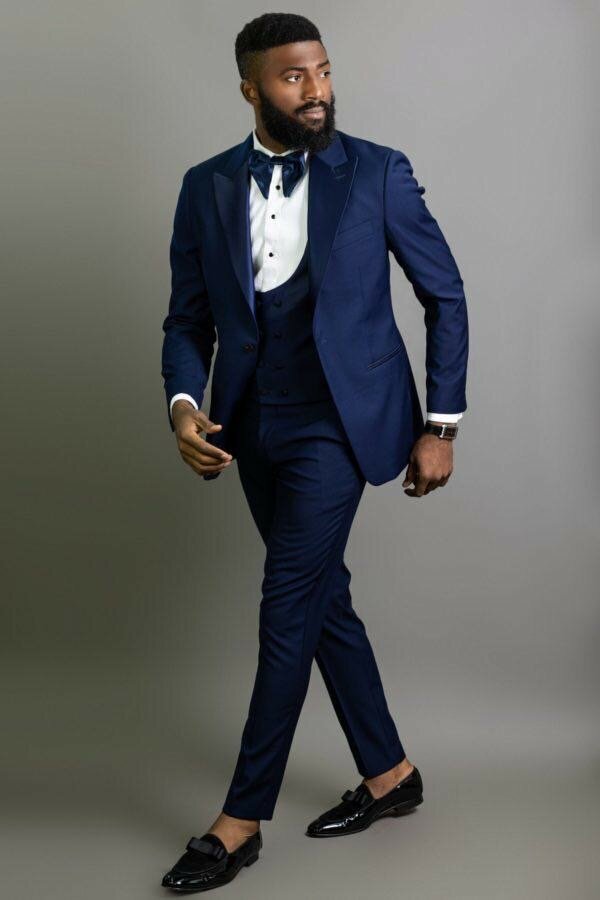 Blue/black suit  Tuxedo