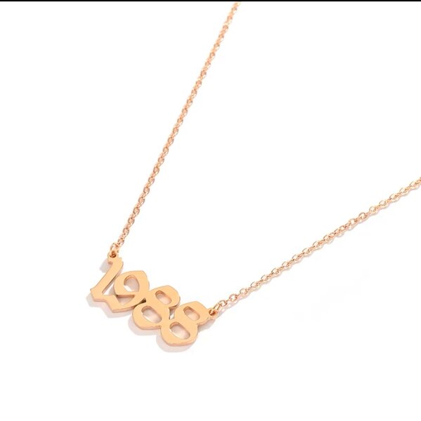 Rose Gold Jewelry ( stainless steel)