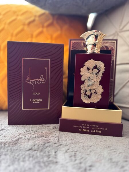 Lattafa Ansaam gold perfume