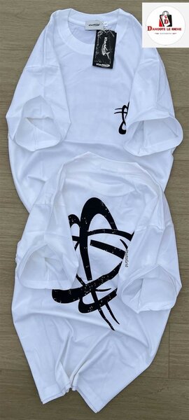 T-shirt blanc graphique