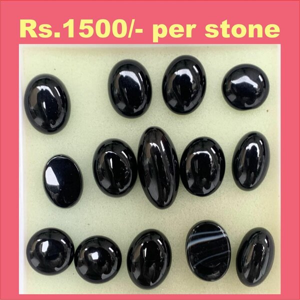 Real Agate Stone / Red Aqeeq / Black Aqeeq