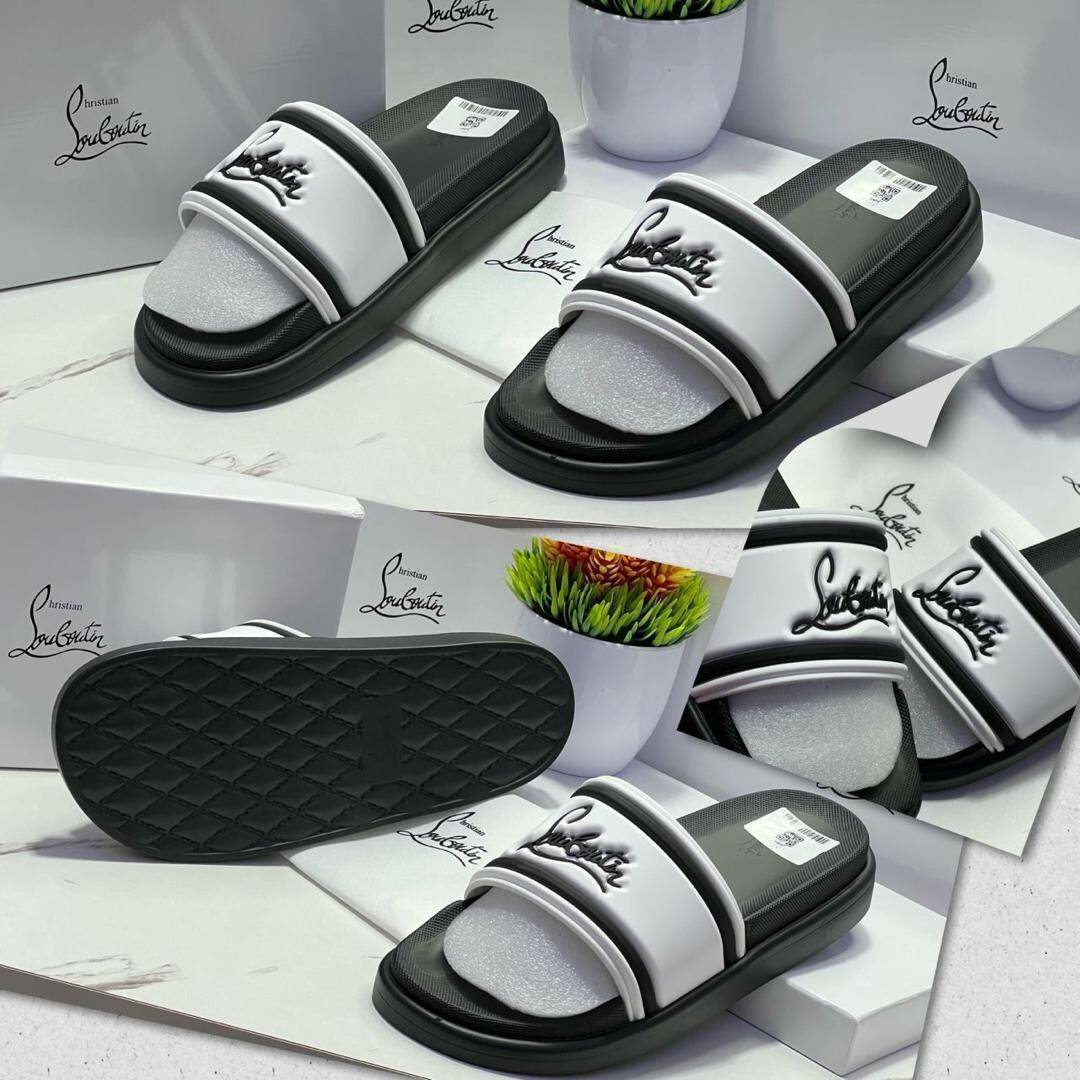 Polo and Louboutin Slides