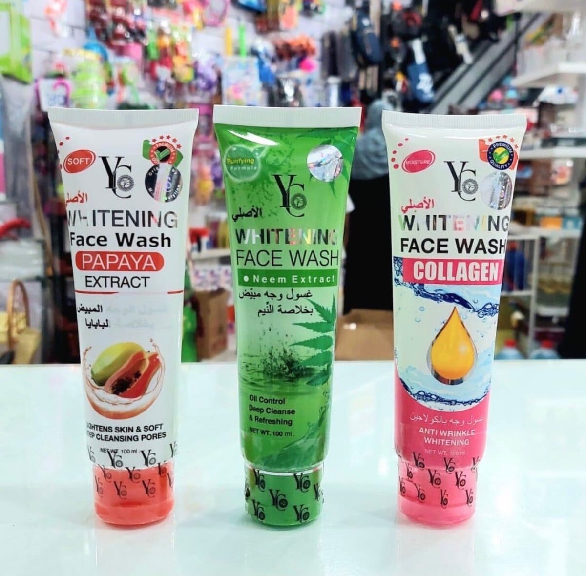 YC  Whitening Facial Wash