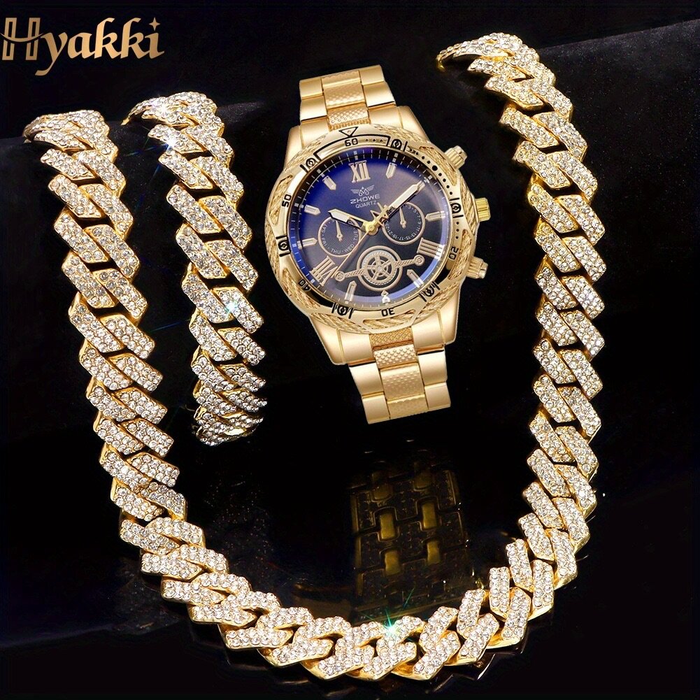 Ensemble montre et bijoux luxe