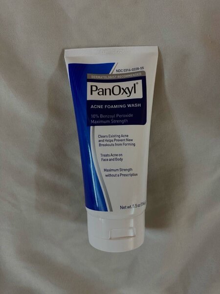Panoxyl acné foaming wash