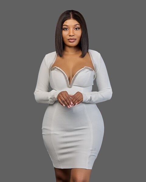 White Bandage Two Piece