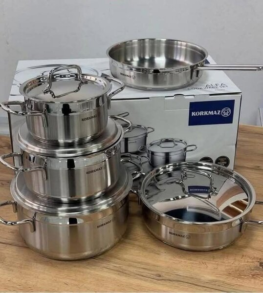 Batterie de Cuisine Korkmaz Inox