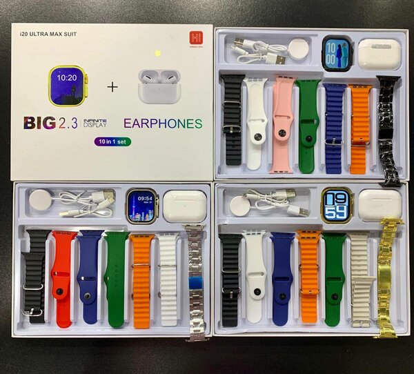 i20 Ultra max Big 2.3 Display Smart Watch
