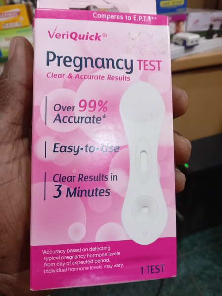 Veri Quik Pregnancy Test Kit.