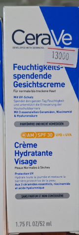 CeraVe Crème visage jour Spf 30 