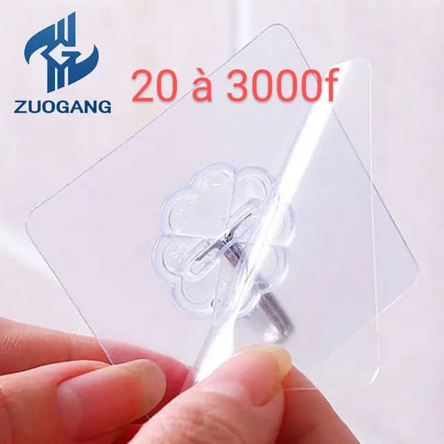 Crochet adhésif multifonction