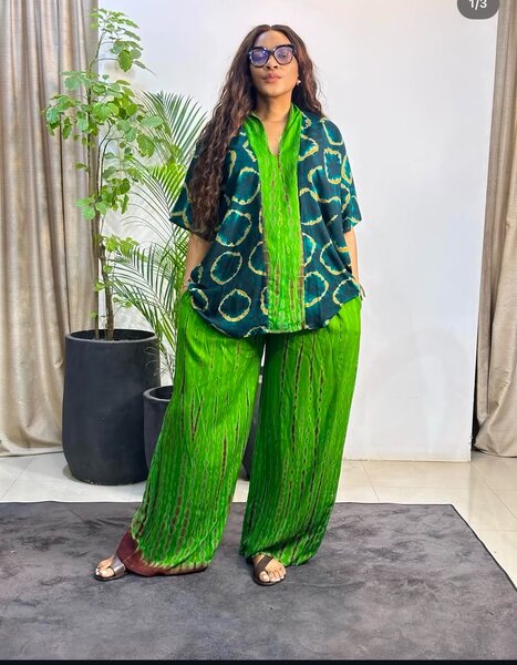 Tenue décontractée en soie