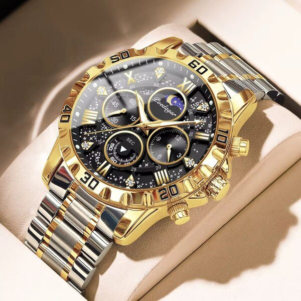 Montre chronographe luxe homme