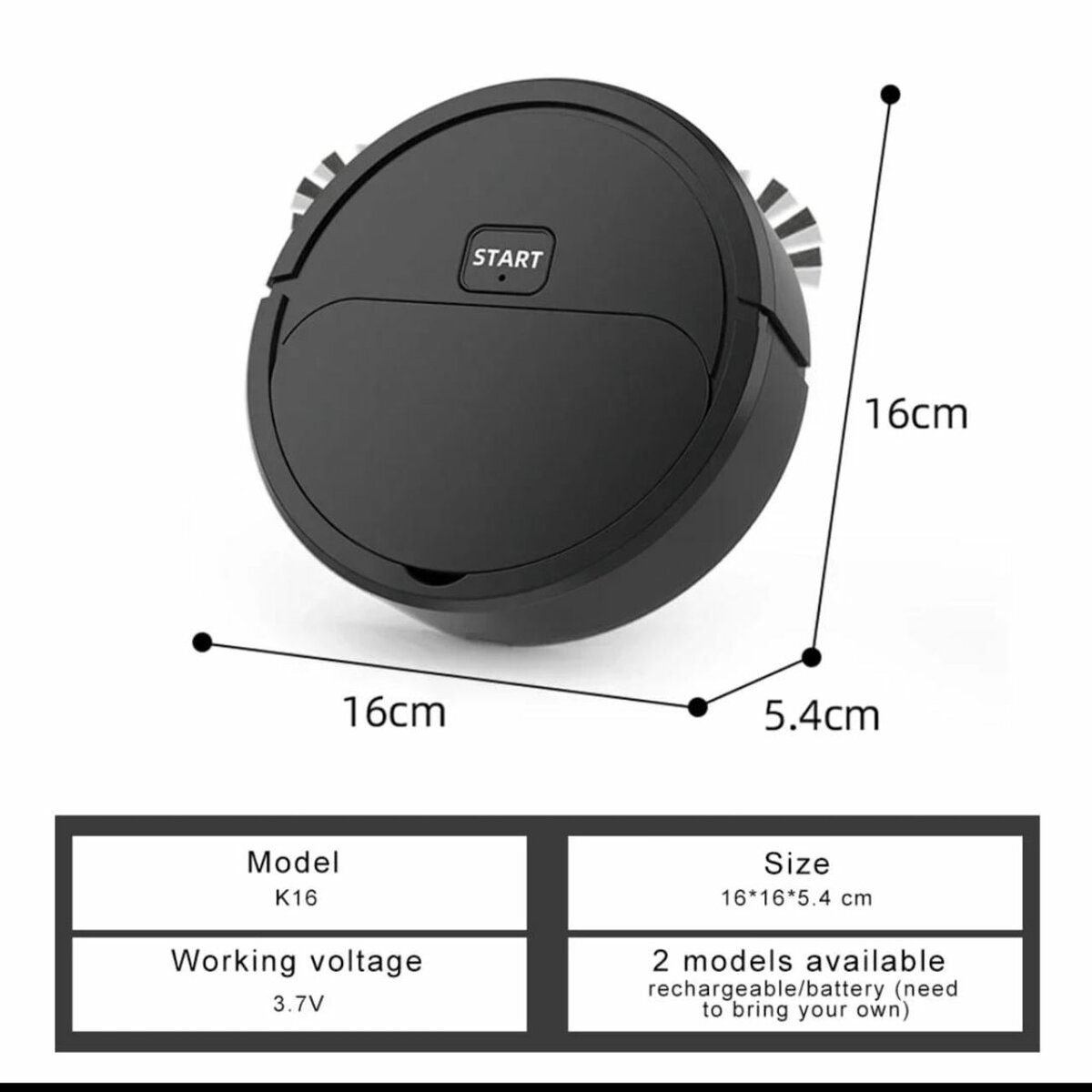 Automatic Portable Mini Floor Sweeping Machine for Home