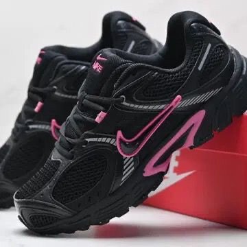 Nike Baskets Noir Rose Femme