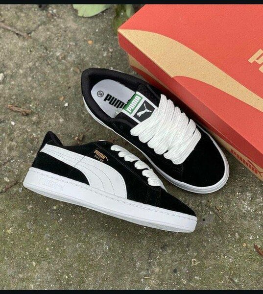 PUMA SUEDE XL NOIR BLANC