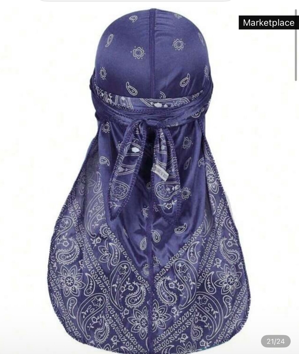 Durag Bandana Design Unisexe