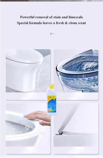 BERCLEAN Advanced Toilet Bowl Cleaner