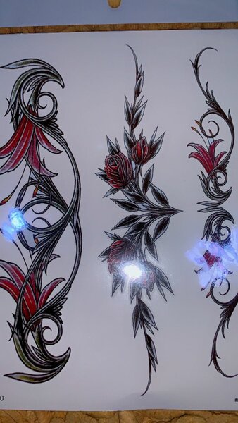 Tatouages Temporaires Roses