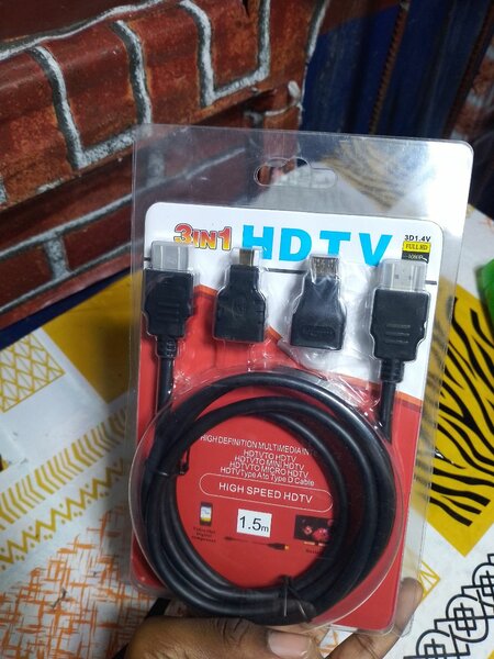 3 en 1 câble HDTV 1.5m