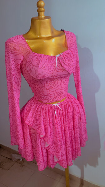 Robe d'été colorée élégante