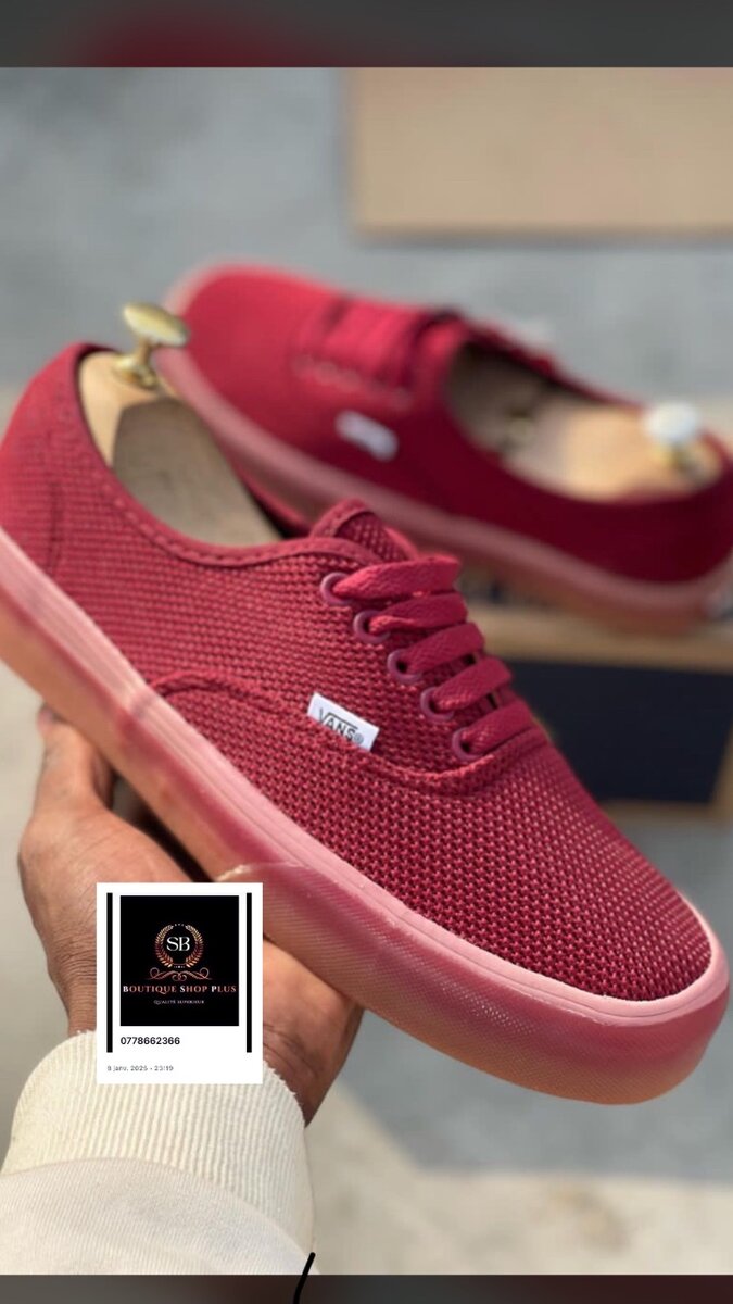 Basket vans authentique avec sa boîte