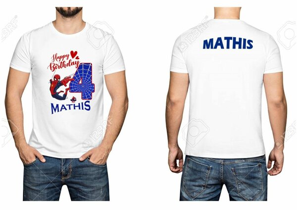 T-shirt Anniversaire Personnalisé