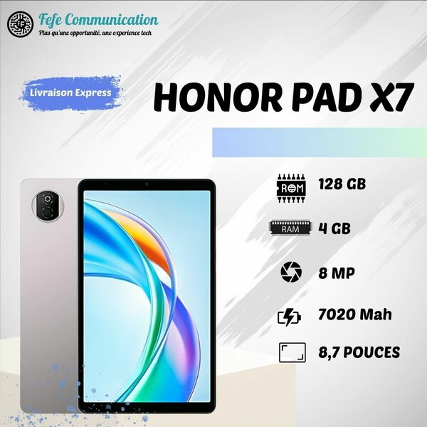 Tablette Honor Pad X7 - 128GB