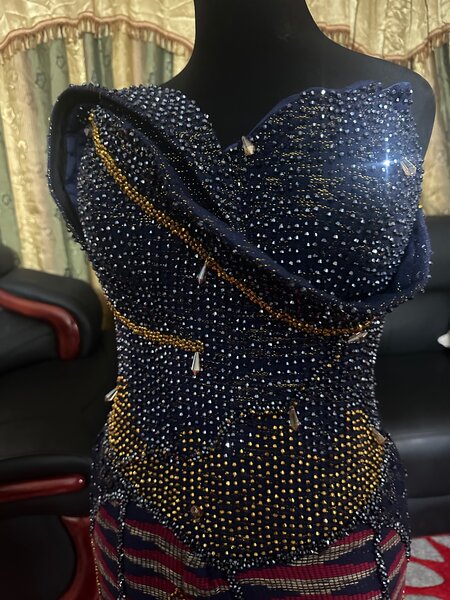 Fascinators and garment beading