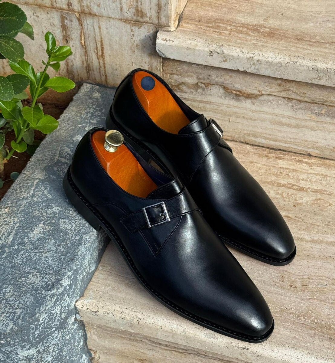 Chaussures habillées en cuir élégant